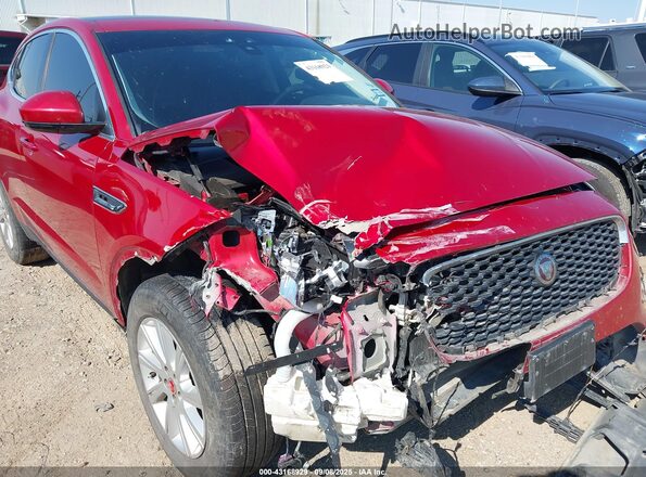 SADFJ2FX8K1Z40930 2019 JAGUAR E-PACE Red Front view