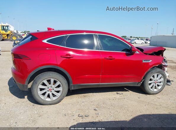 SADFJ2FX8K1Z40930 2019 JAGUAR E-PACE Red Rear interior view