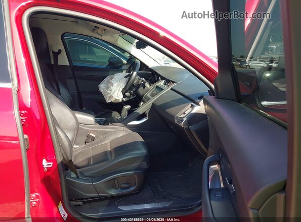SADFJ2FX8K1Z40930 2019 JAGUAR E-PACE Red Front interior view