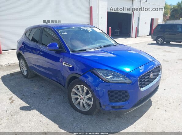 SADFK2FX8L1001906 2020 JAGUAR E-PACE Синий Вид спереди