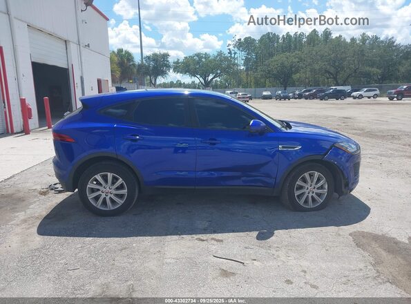 SADFK2FX8L1001906 2020 JAGUAR E-PACE Синий Вид задней части салона