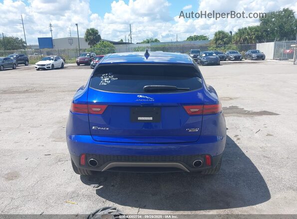 SADFK2FX8L1001906 2020 JAGUAR E-PACE Синий 