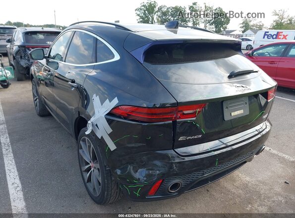 SADFM2GX4J1Z15950 2018 JAGUAR E-PACE Черный Вид спереди