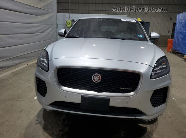 SADFT2GX0L1Z83555 2020 JAGUAR E-PACE Silver Widok z przodu