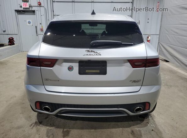 SADFT2GX0L1Z83555 2020 JAGUAR E-PACE Silver Widok z tyłu