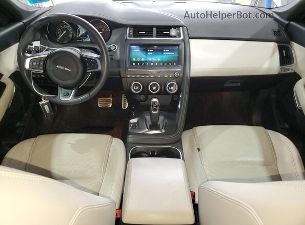 SADFT2GX0L1Z83555 2020 JAGUAR E-PACE Silver Widok deski rozdzielczej
