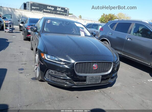 SAJAE4FX5LCP56221 2020 JAGUAR XF Черный Вид задней части салона