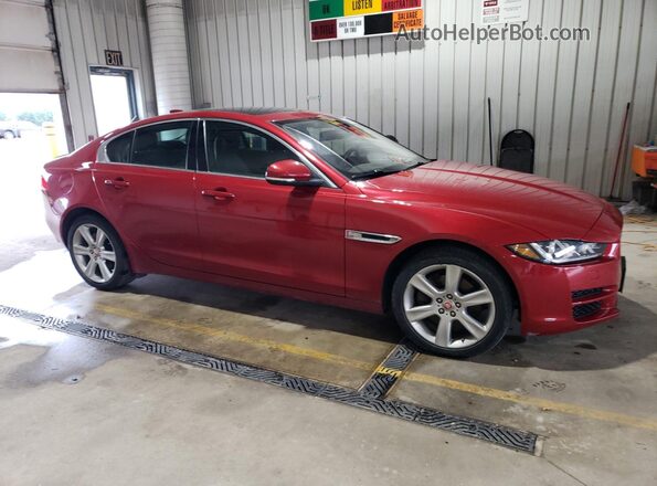 SAJAK4FN4JCP27720 2018 JAGUAR XF Burgundy 