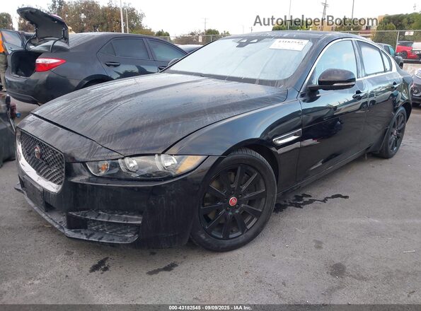 SAJAR4FX6KCP49586 2019 JAGUAR XF Black Przód lewy