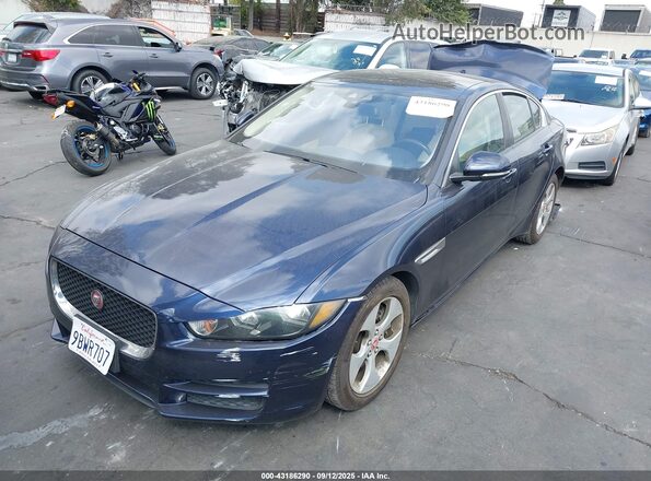 SAJAR4FXXJCP32269 2018 JAGUAR XF Синий 