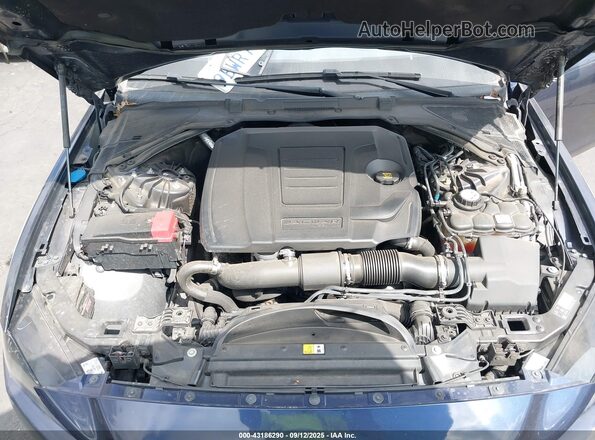SAJAR4FXXJCP32269 2018 JAGUAR XF Синий 