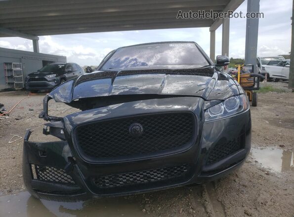 SAJBD4FX4JCY56590 2018 JAGUAR XF Black 