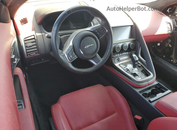 SAJDF1GX9MCK69788 2021 JAGUAR F-TYPE Black Vista del salpicadero