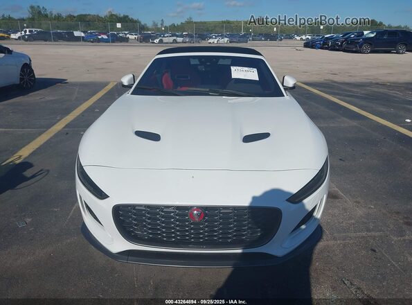 SAJDF5GX8MCK73659 2021 JAGUAR F-TYPE White Vista frontal