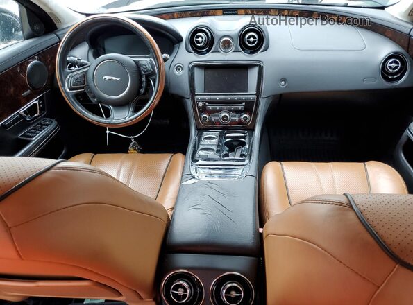 SAJWA1C78H8W09597 2017 JAGUAR XJ Черный Вид щитка приборов
