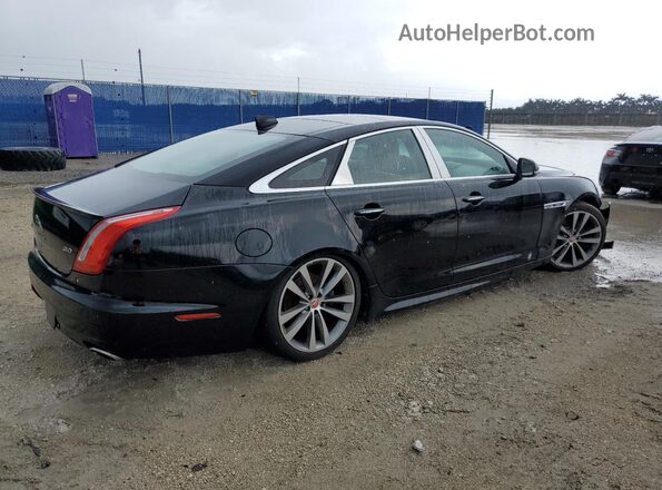 SAJWA1C78H8W09597 2017 JAGUAR XJ Черный Передняя правая четверть
