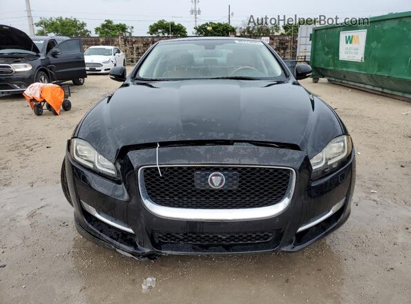 SAJWA1C78H8W09597 2017 JAGUAR XJ Черный Вид сзади