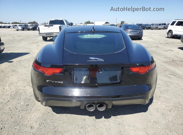 SAJWA6AT3G8K29479 2016 JAGUAR F-TYPE Black Вид ззаду