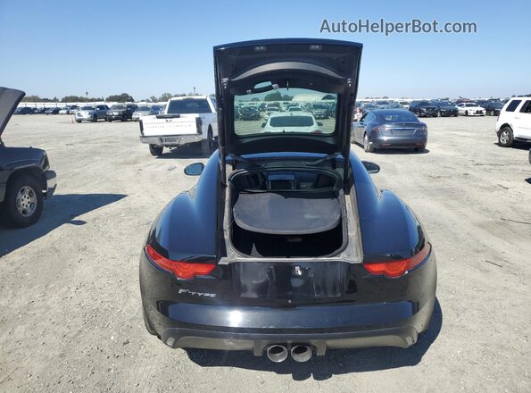 SAJWA6AT3G8K29479 2016 JAGUAR F-TYPE Black Вид задніх сидінь