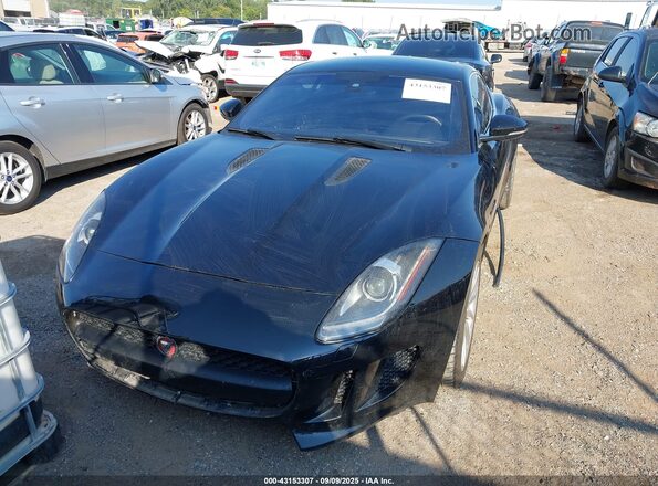 SAJWA6AT6H8K42955 2017 JAGUAR F-TYPE Черный Вид щитка приборов