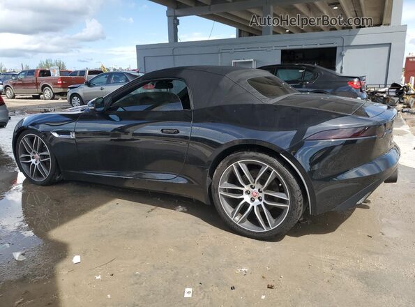SAJWA6ET5H8K44352 2017 JAGUAR F-TYPE Black Задня права чверть