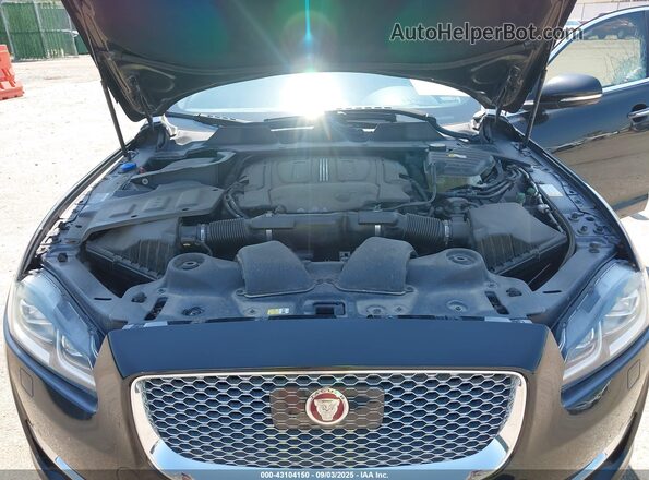 SAJWJ2GD1G8V99581 2016 JAGUAR XJ Black Widok z tyłu