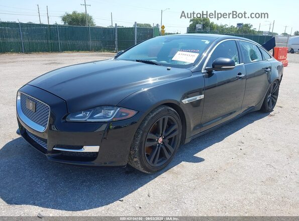 SAJWJ2GD1G8V99581 2016 JAGUAR XJ Black Przód lewy