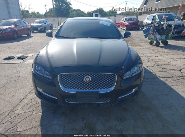 SAJWJ2GD2G8V99329 2016 JAGUAR XJ Black ხელსაწყოთა პანელის ხედი