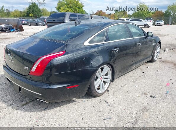SAJWJ2GD4H8W04869 2017 JAGUAR XJ Black უკანა მარჯვენა