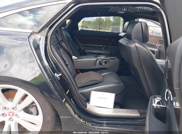 SAJWJ2GD4H8W04869 2017 JAGUAR XJ Black VIN კოდის სტიკერის ხედი