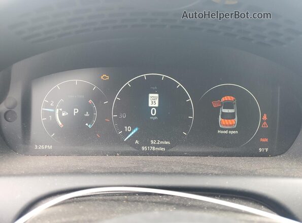 SAJWJ2GDXH8W05704 2017 JAGUAR XJL Black ხელსაწყოთა პანელის ხედი