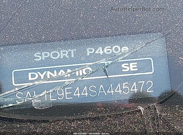 SAL1L9E44SA445472 2025 LAND ROVER RANGE ROVER SPORT Black Widok wnętrza z tyłu