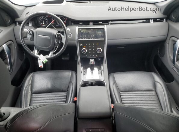 SALCJ2FX1LH833461 2020 LAND ROVER DISCOVERY White Առջևի վահանակի տեսք