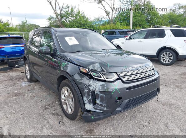 SALCJ2FX7LH845856 2020 LAND ROVER DISCOVERY SPORT Gray Widok z przodu