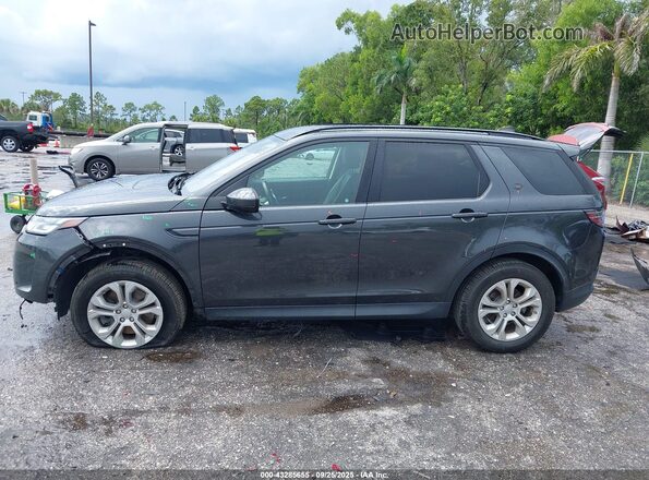 SALCJ2FX7LH845856 2020 LAND ROVER DISCOVERY SPORT Gray Widok wnętrza 360 stopni