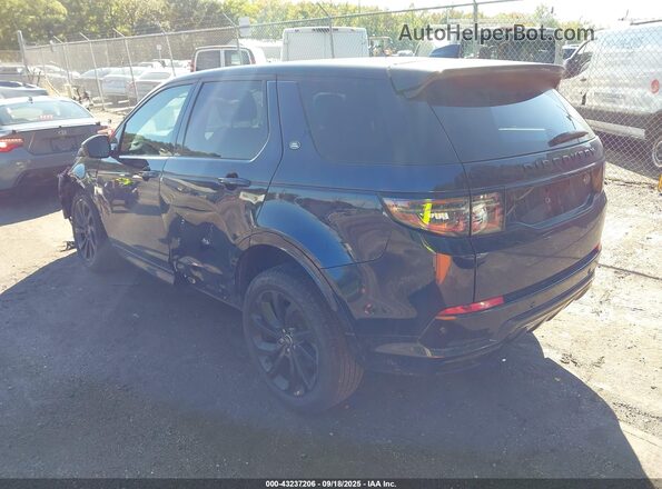 SALCL2FX4PH335514 2023 LAND ROVER DISCOVERY SPORT Черный Задняя левая четверть