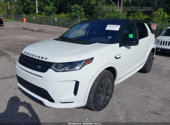 SALCL2FX7LH862201 2020 LAND ROVER DISCOVERY SPORT White Передня ліва чверть