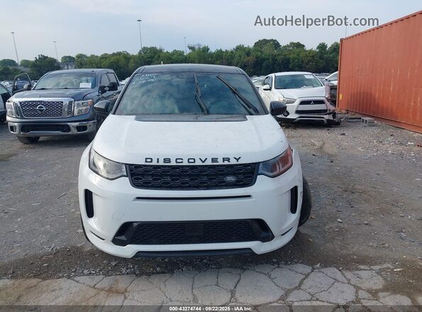 SALCM2GX5LH853637 2020 LAND ROVER DISCOVERY SPORT White Widok zestawu wskaźników