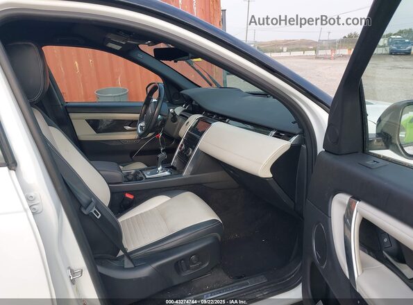 SALCM2GX5LH853637 2020 LAND ROVER DISCOVERY SPORT White Widok wnętrza z przodu