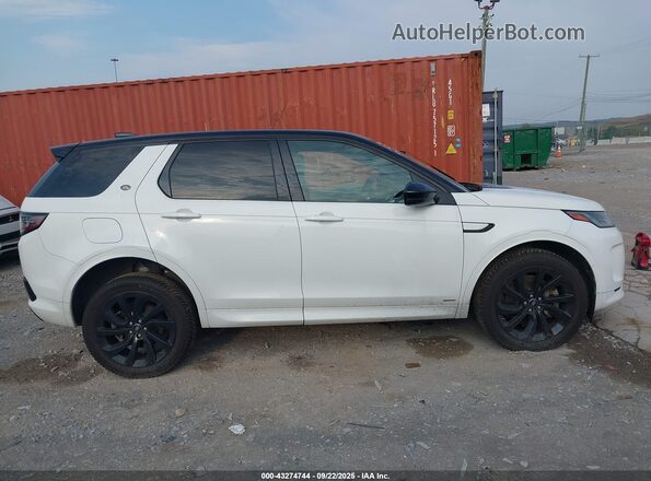 SALCM2GX5LH853637 2020 LAND ROVER DISCOVERY SPORT White Widok wnętrza z tyłu