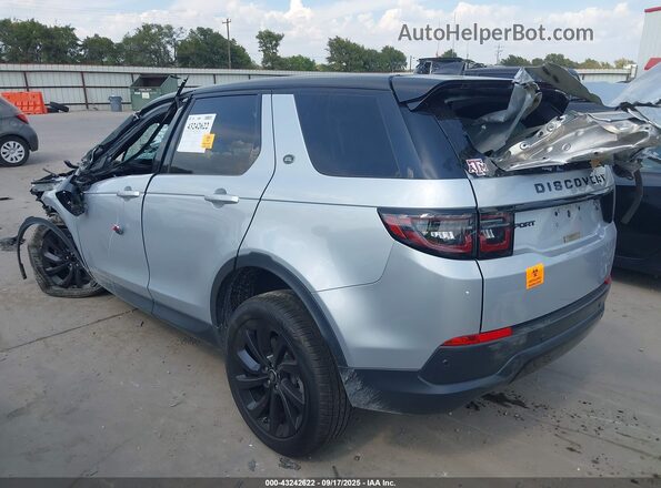 SALCP2FX6PH919921 2023 LAND ROVER DISCOVERY SPORT Серебряный Задняя левая четверть