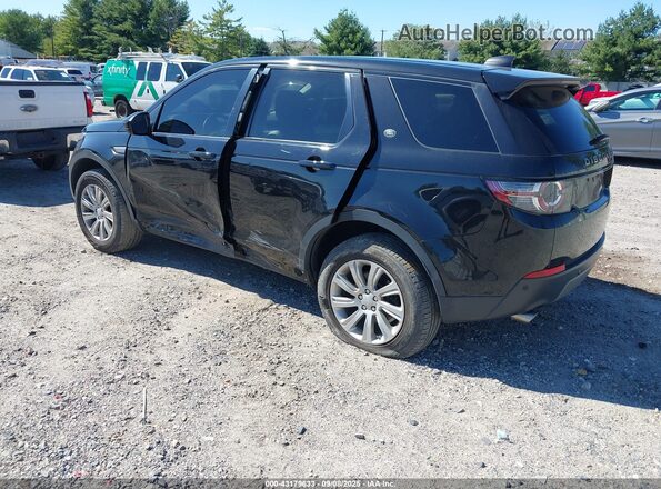 SALCP2FX8KH828805 2019 LAND ROVER DISCOVERY SPORT Черный Задняя левая четверть