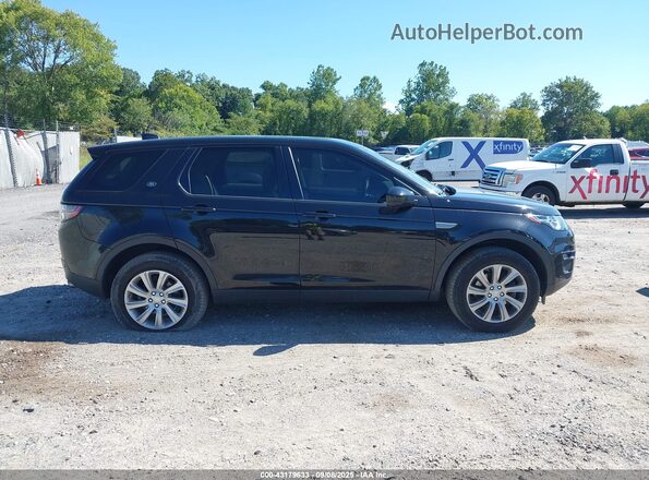 SALCP2FX8KH828805 2019 LAND ROVER DISCOVERY SPORT Черный Вид задней части салона