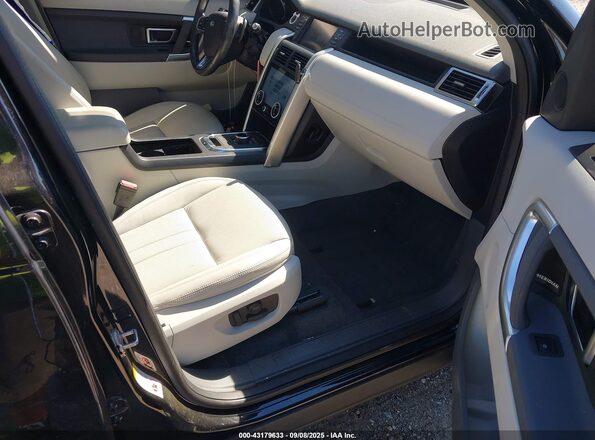 SALCP2FX8KH828805 2019 LAND ROVER DISCOVERY SPORT Черный Вид салона спереди