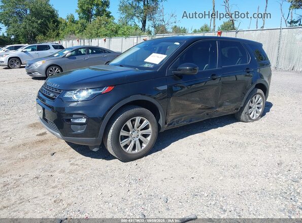 SALCP2FX8KH828805 2019 LAND ROVER DISCOVERY SPORT Черный Передняя левая четверть