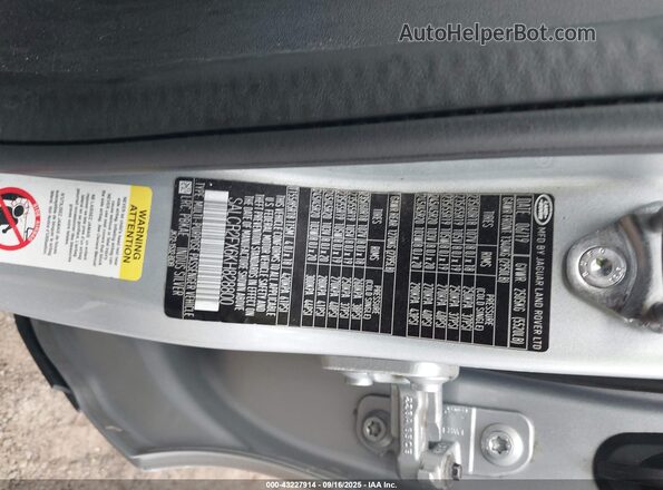 SALCR2FX6KH828800 2019 LAND ROVER DISCOVERY SPORT Серый Вид подкапотного пространства