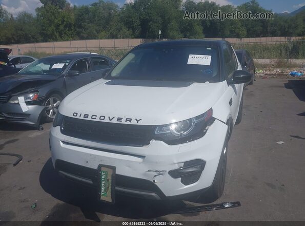SALCR2RX4JH746672 2018 LAND ROVER DISCOVERY SPORT White Widok zestawu wskaźników