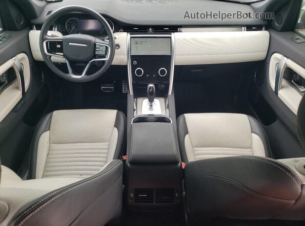 SALCT2FX1NH908916 2022 LAND ROVER DISCOVERY Silver Widok deski rozdzielczej