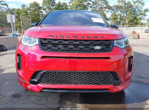 SALCT2FX9LH849661 2020 LAND ROVER DISCOVERY SPORT Red Вид спереду