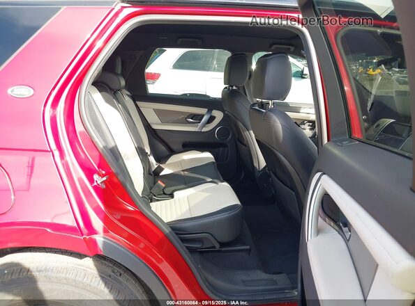 SALCT2FX9LH849661 2020 LAND ROVER DISCOVERY SPORT Red Вид наклейки з VIN-кодом